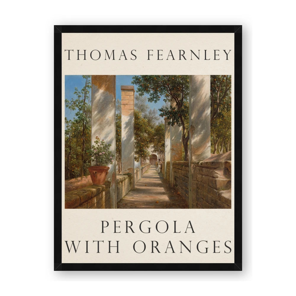 Pergola with Oranges