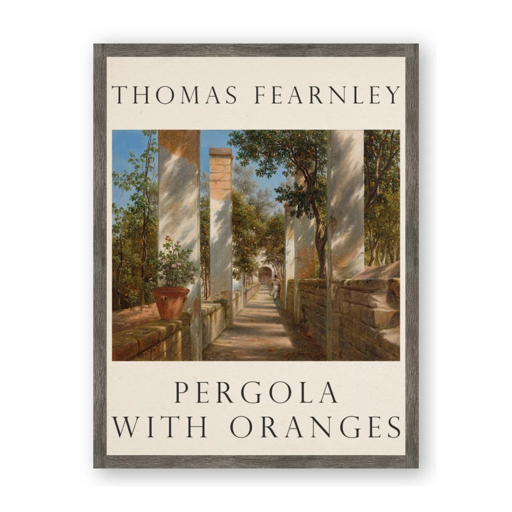 Pergola with Oranges