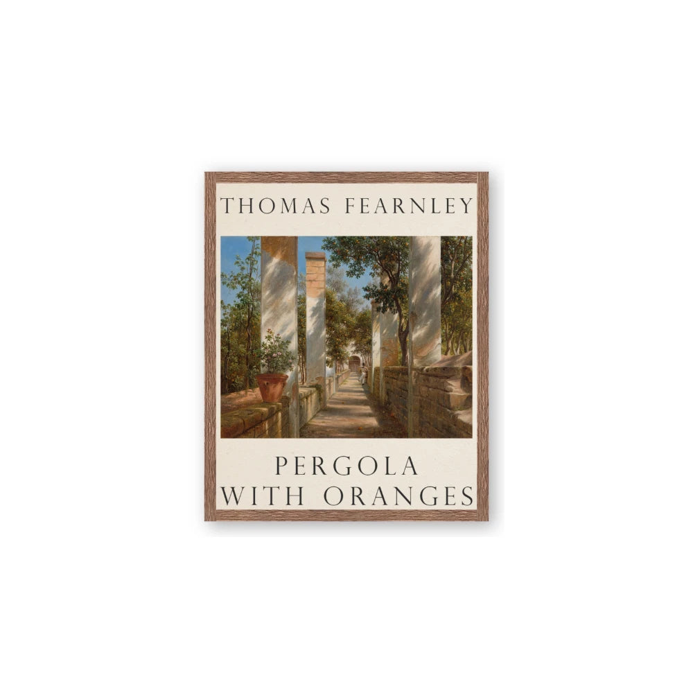 Pergola with Oranges