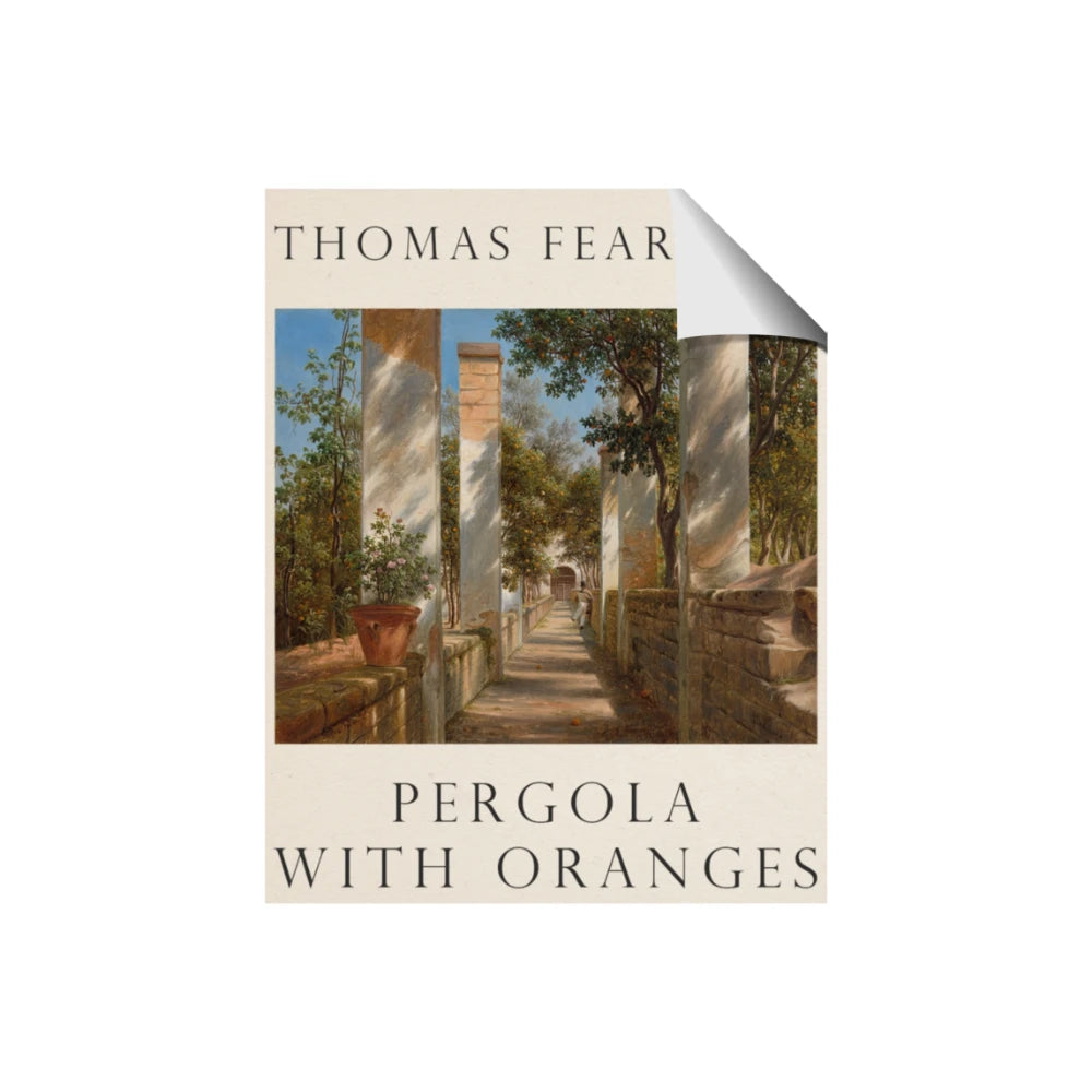 Pergola with Oranges