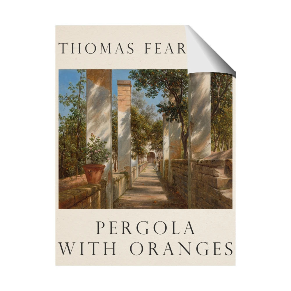 Pergola with Oranges