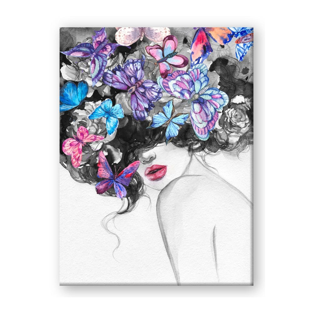 Butterfly Hair