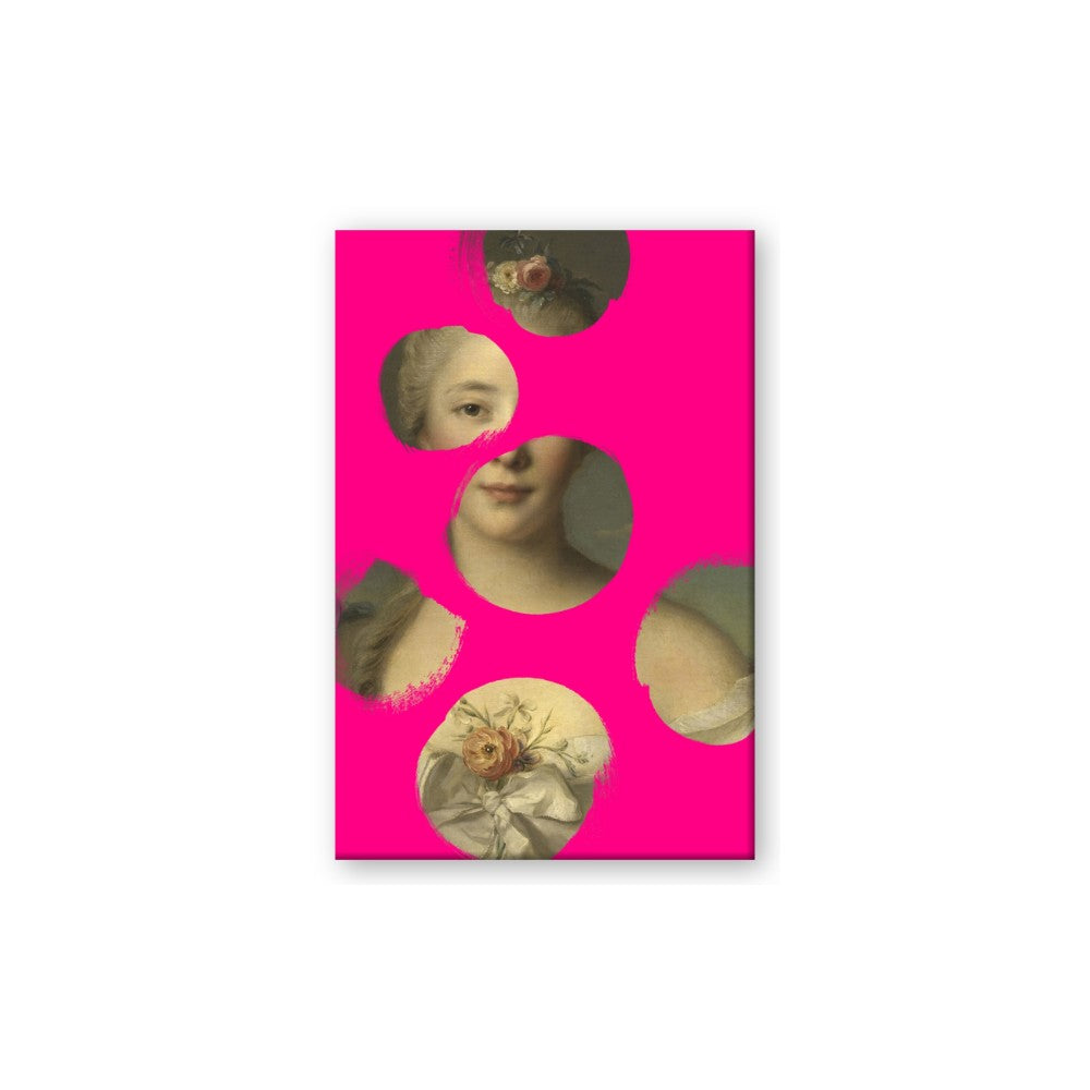 Neon Pink Circles
