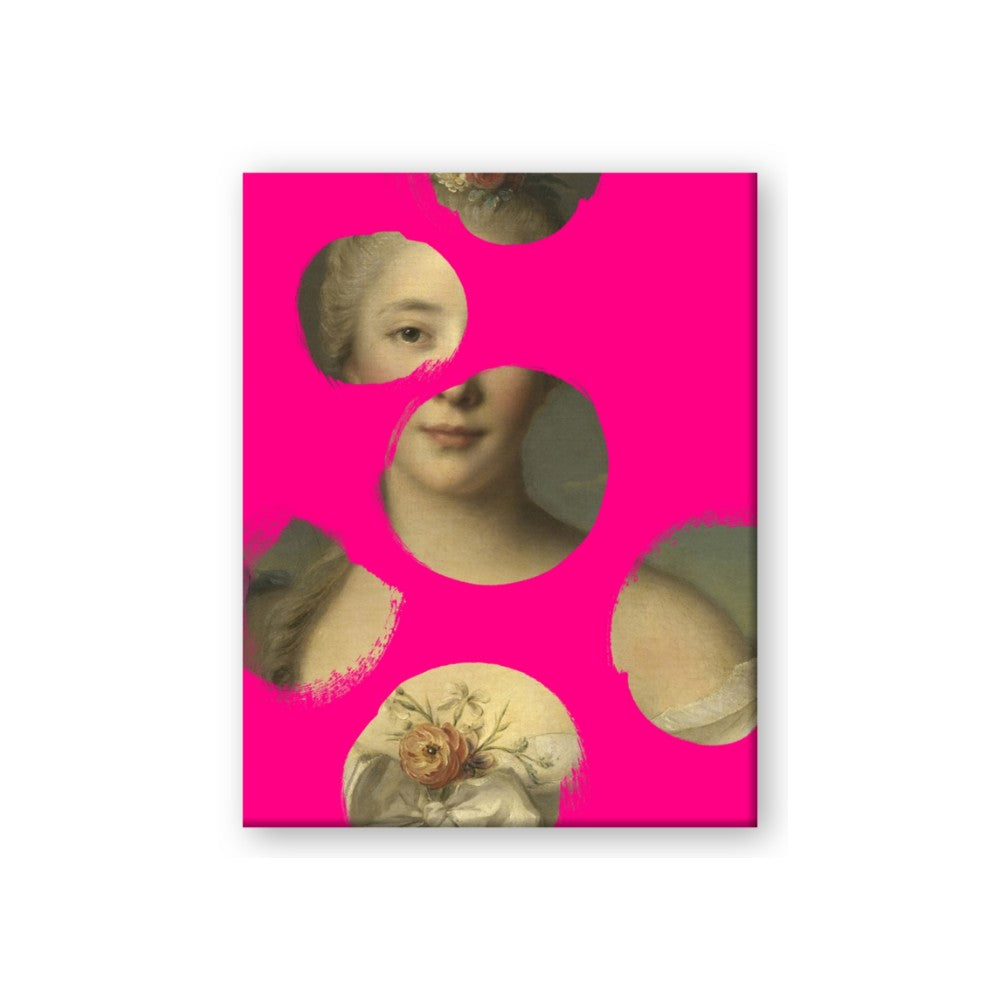 Neon Pink Circles