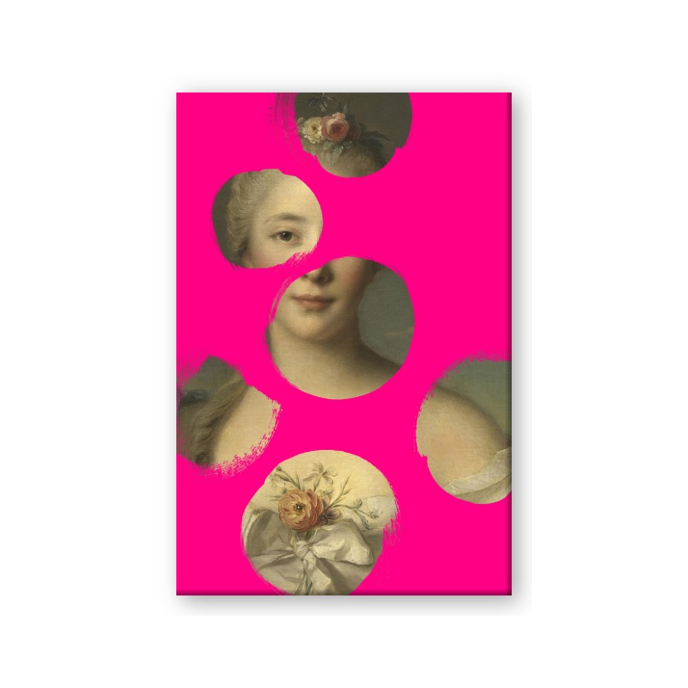 Neon Pink Circles