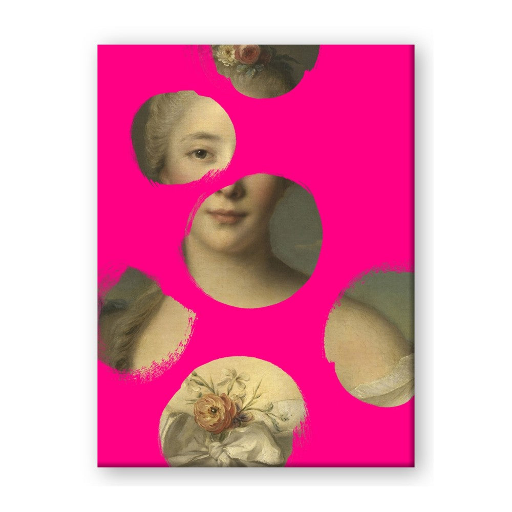 Neon Pink Circles