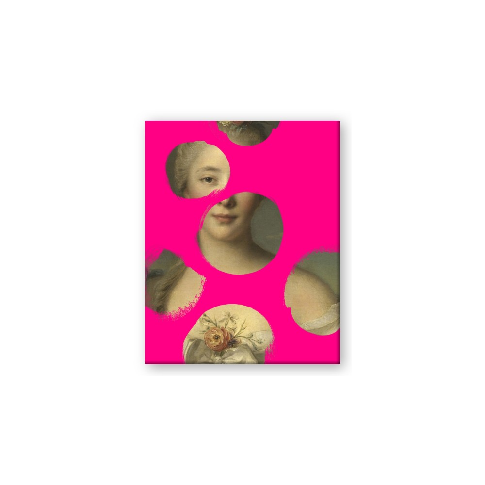 Neon Pink Circles
