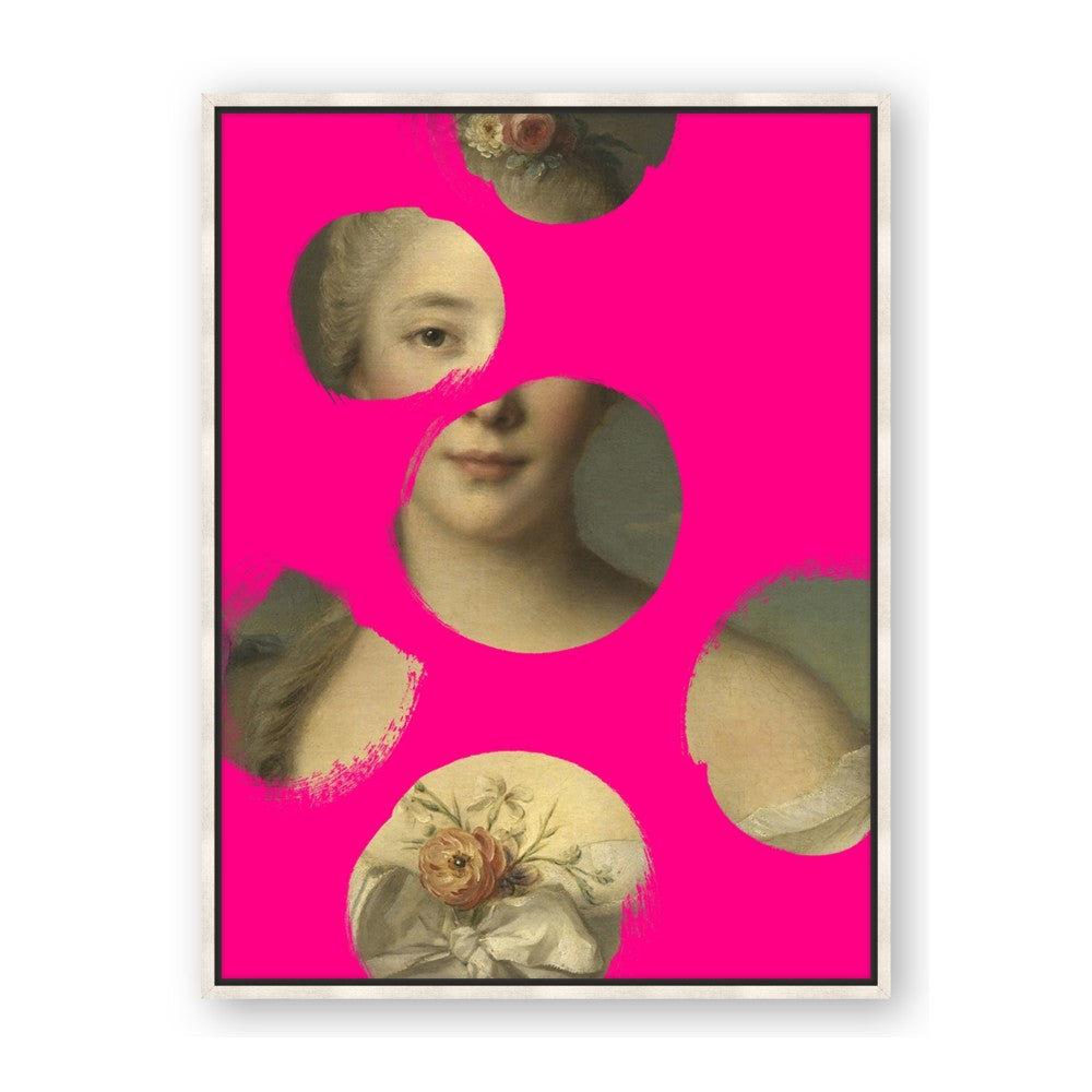Neon Pink Circles