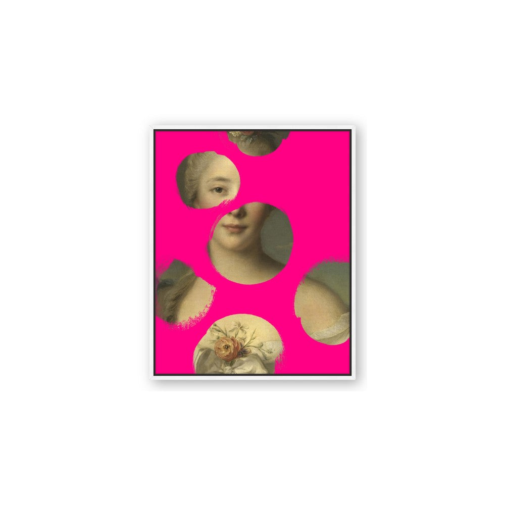 Neon Pink Circles