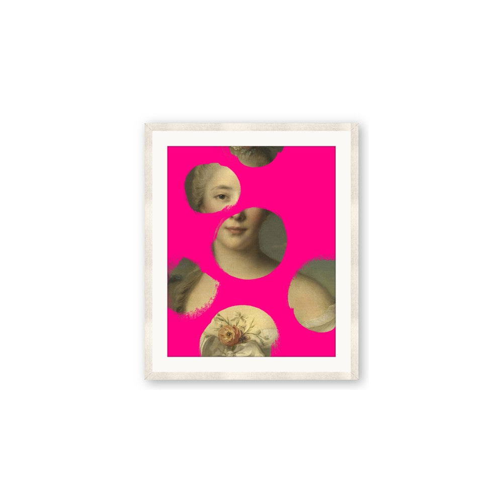 Neon Pink Circles