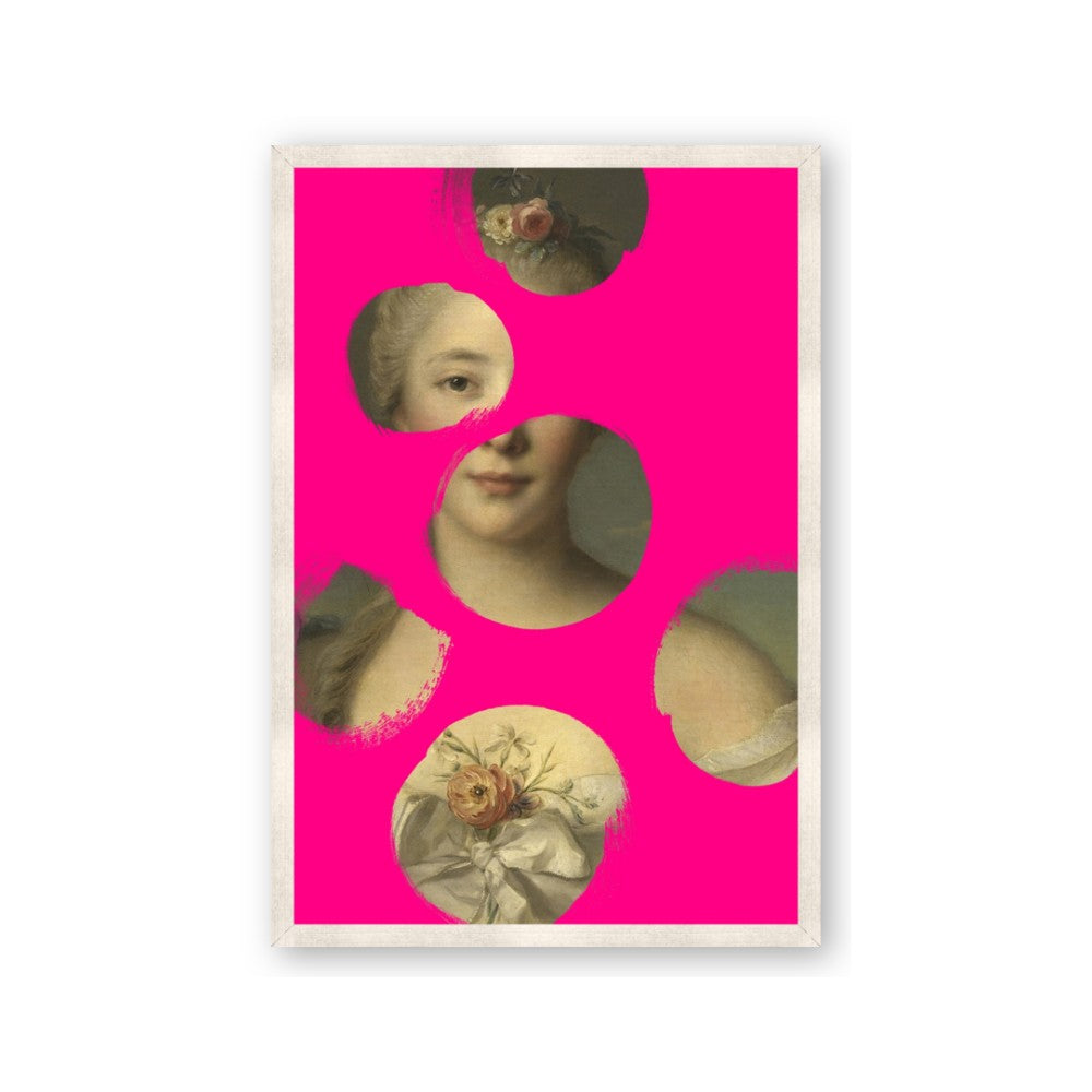Neon Pink Circles
