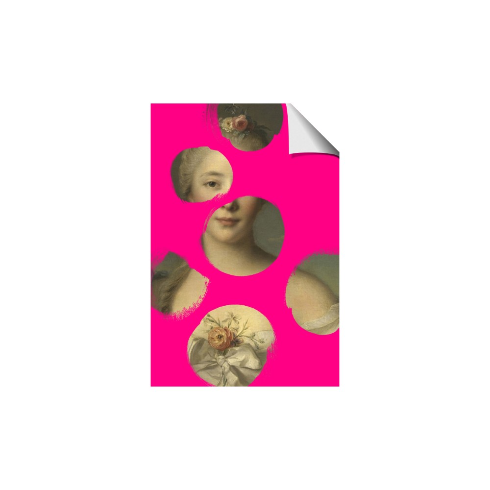 Neon Pink Circles