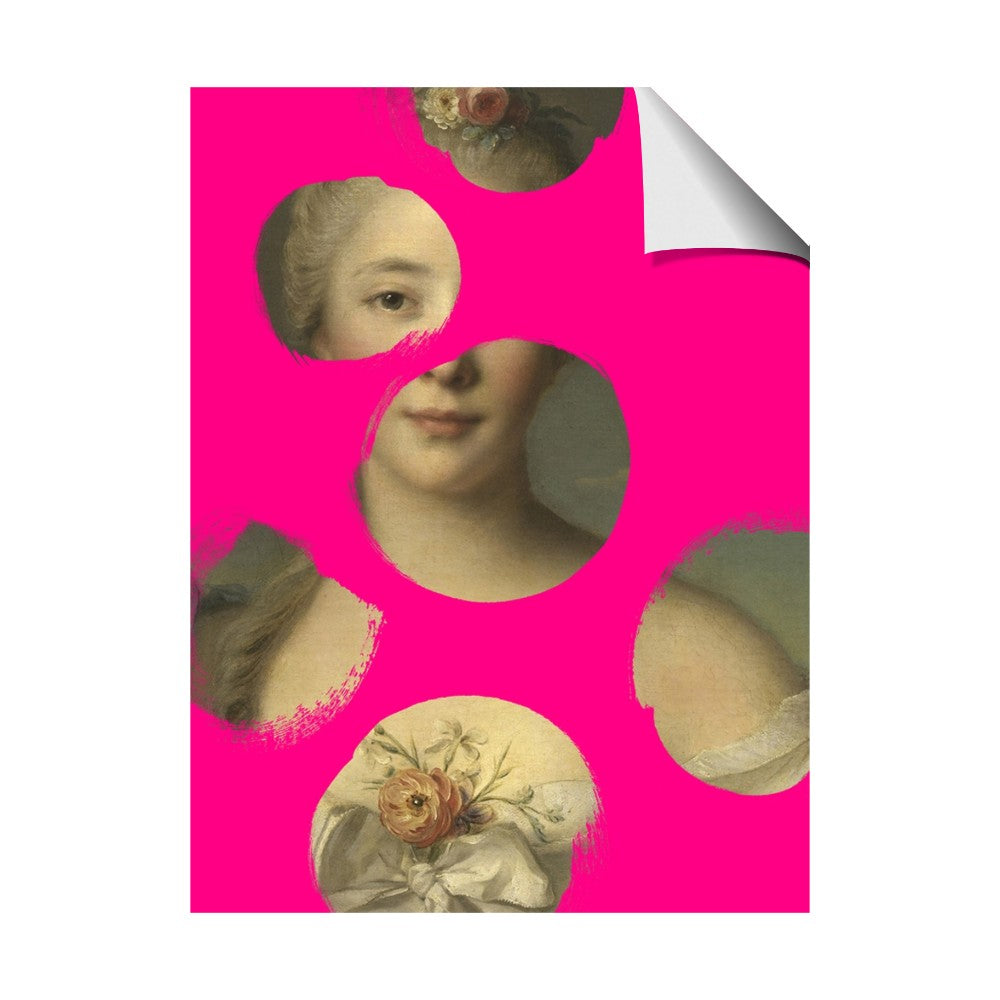 Neon Pink Circles