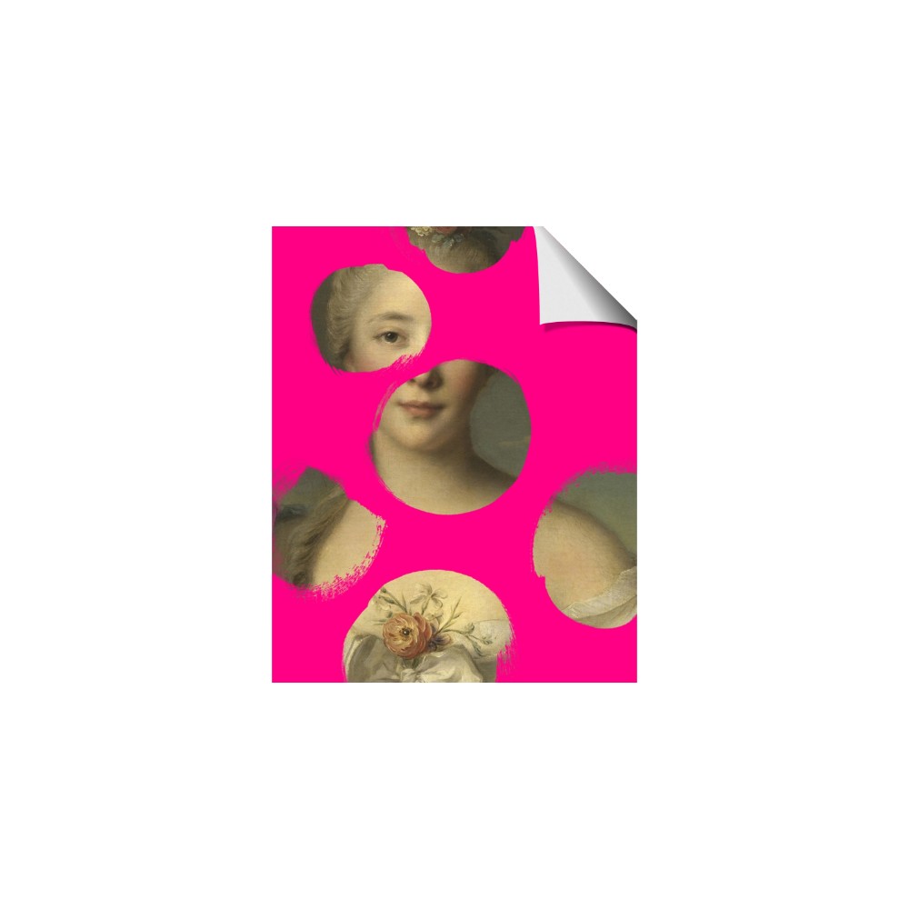 Neon Pink Circles