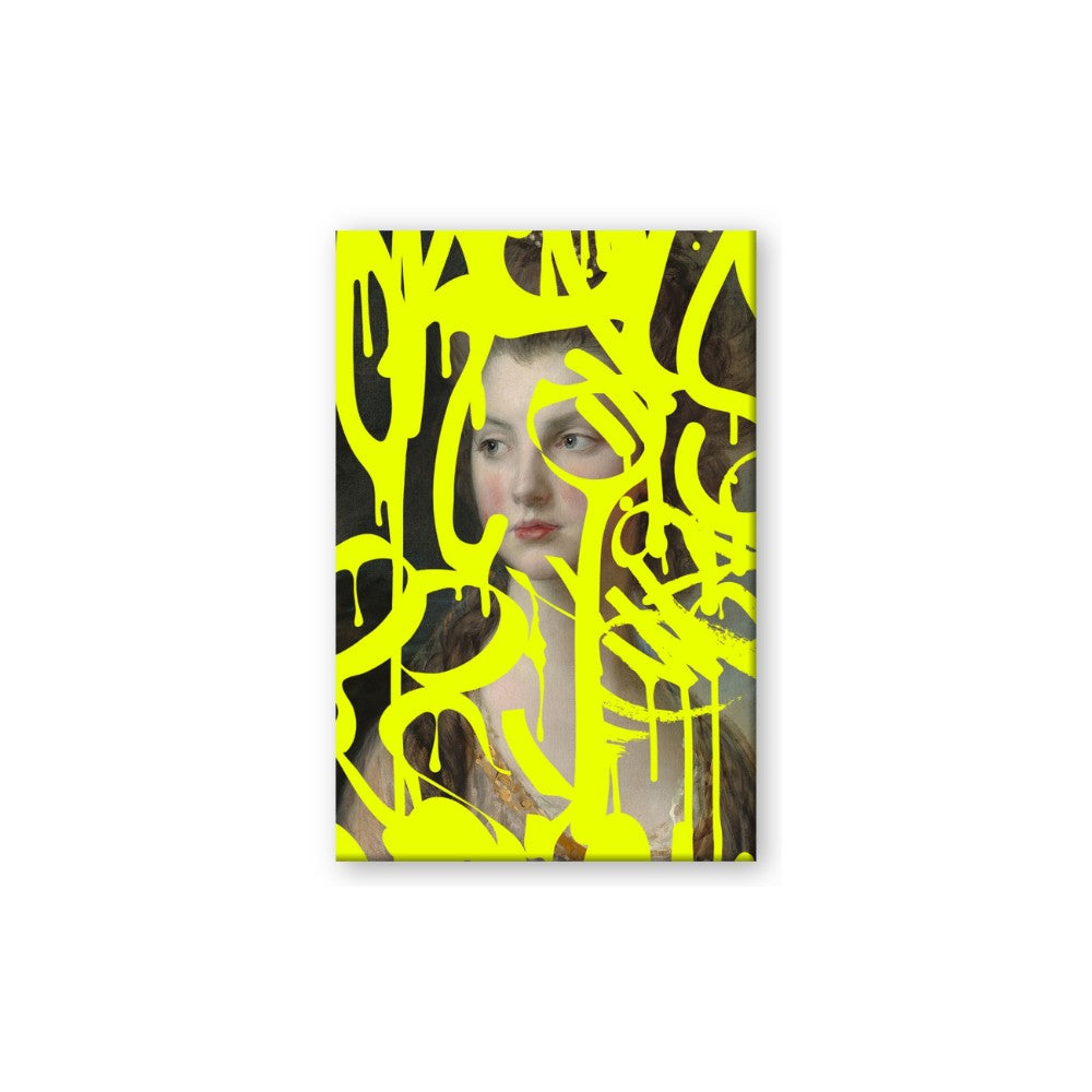 Neon Yellow Graffiti