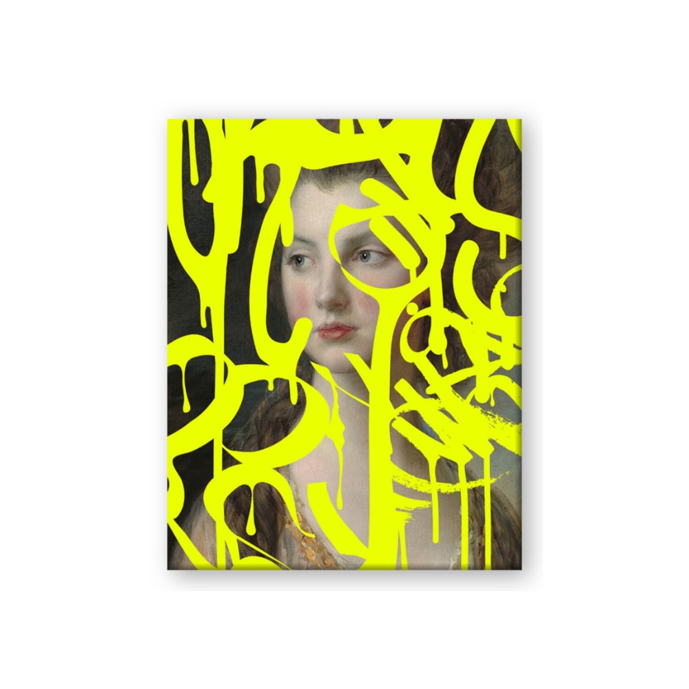 Neon Yellow Graffiti