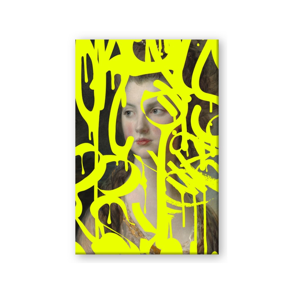 Neon Yellow Graffiti