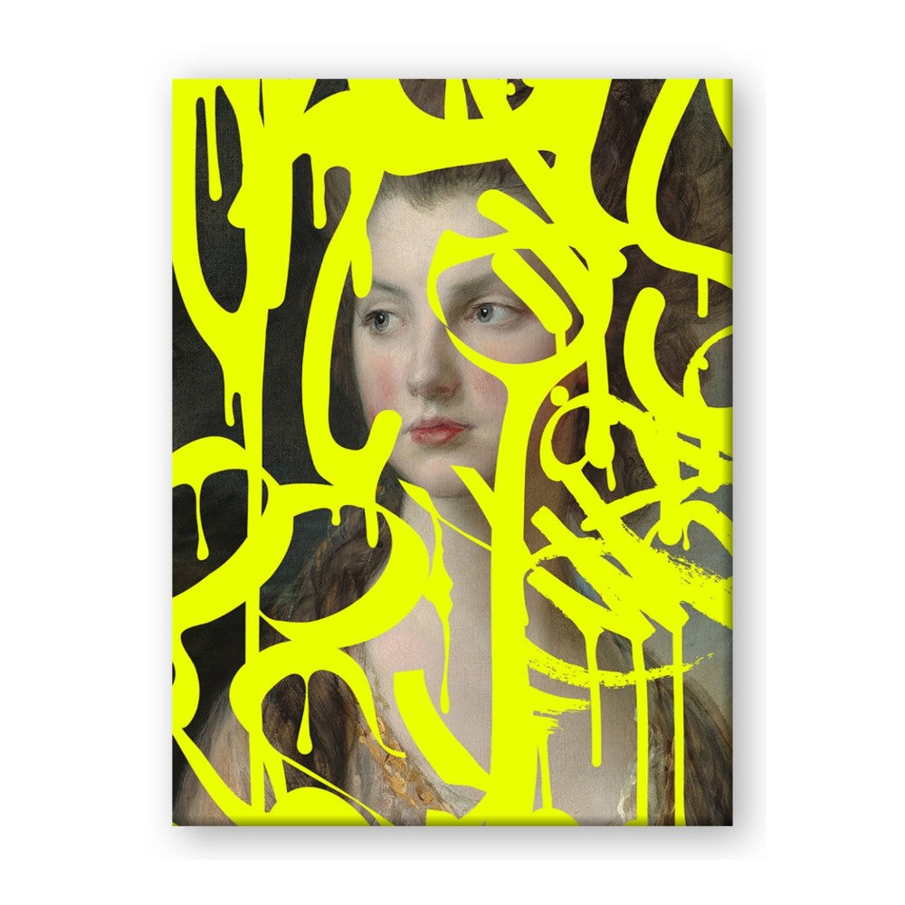 Neon Yellow Graffiti