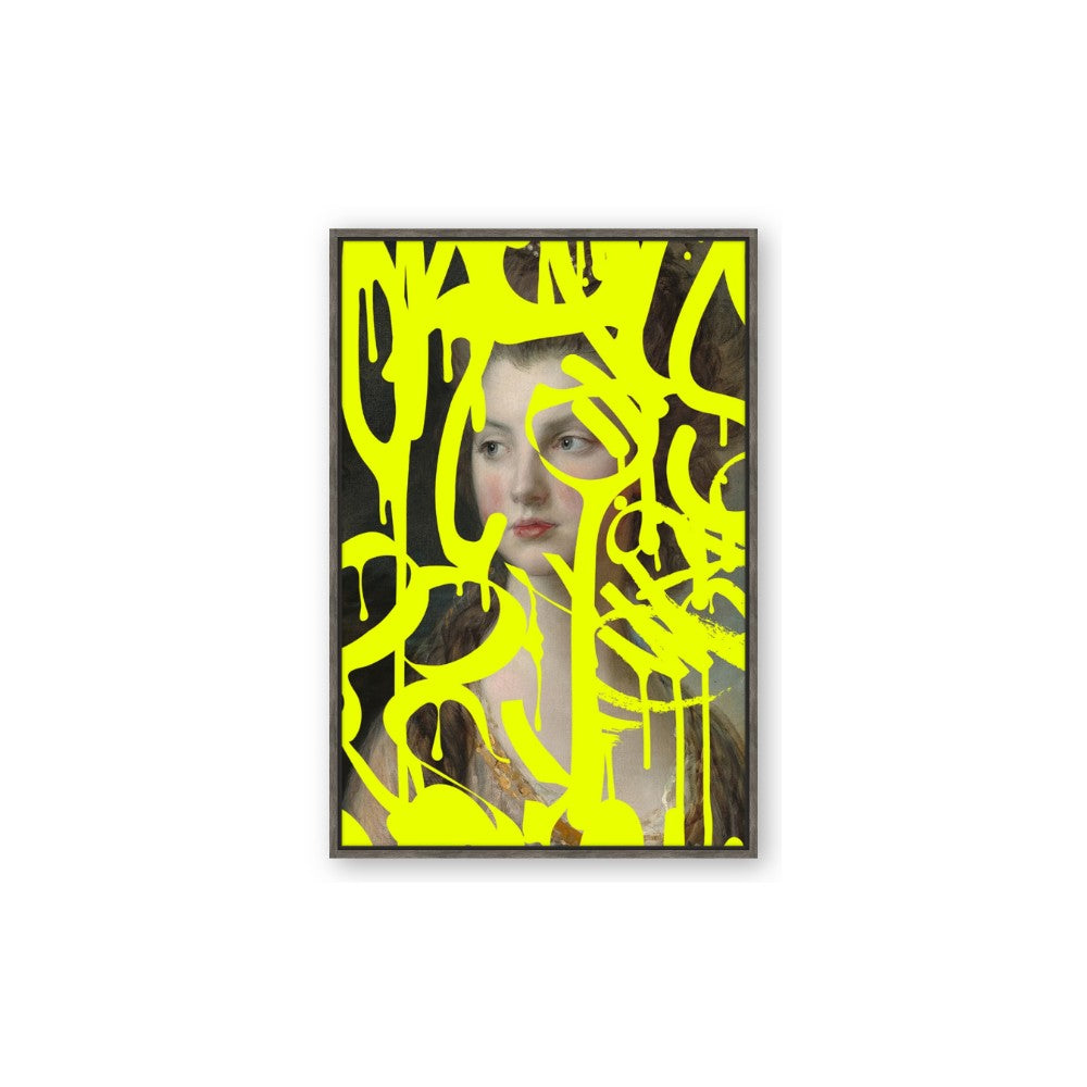 Neon Yellow Graffiti