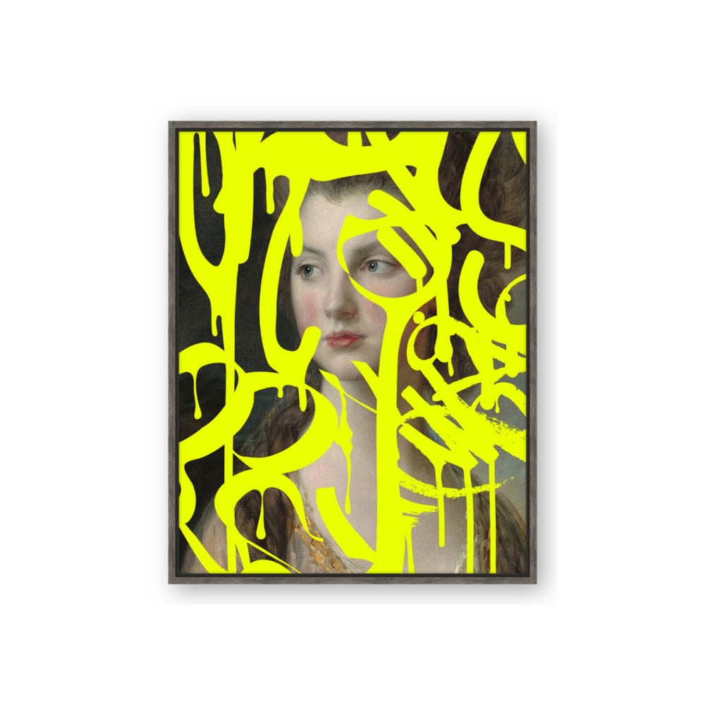 Neon Yellow Graffiti