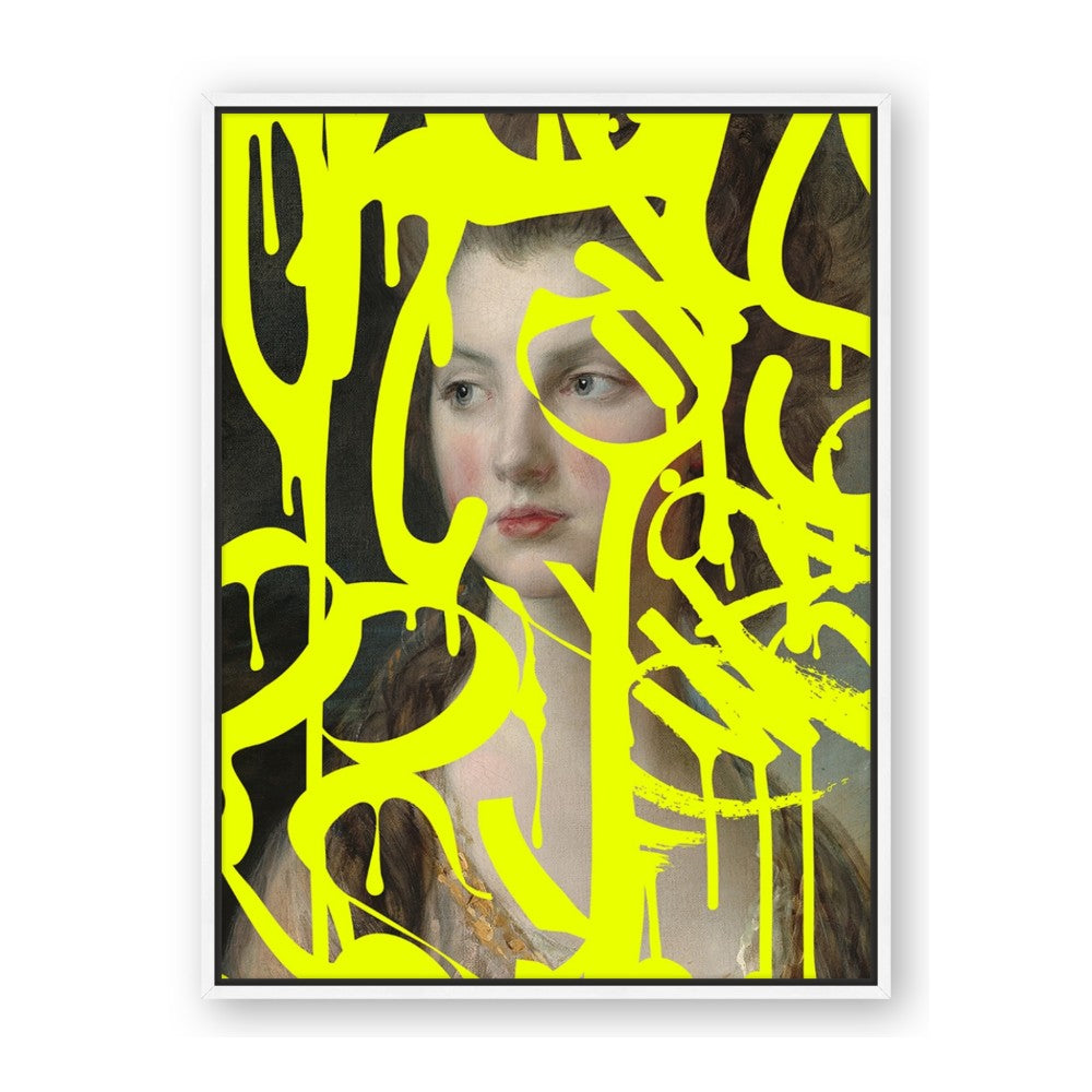 Neon Yellow Graffiti