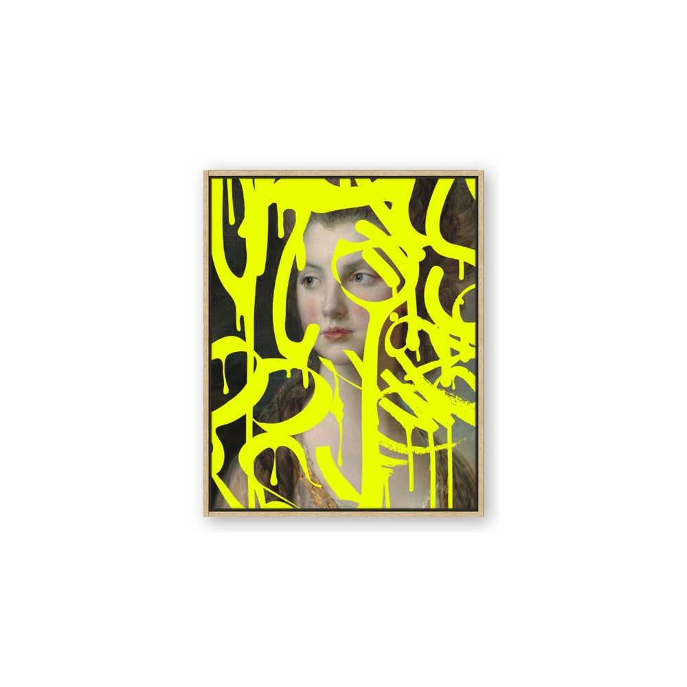 Neon Yellow Graffiti