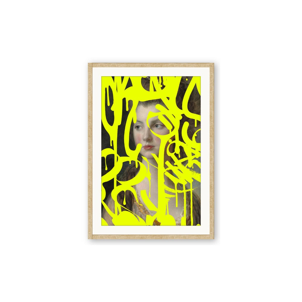 Neon Yellow Graffiti