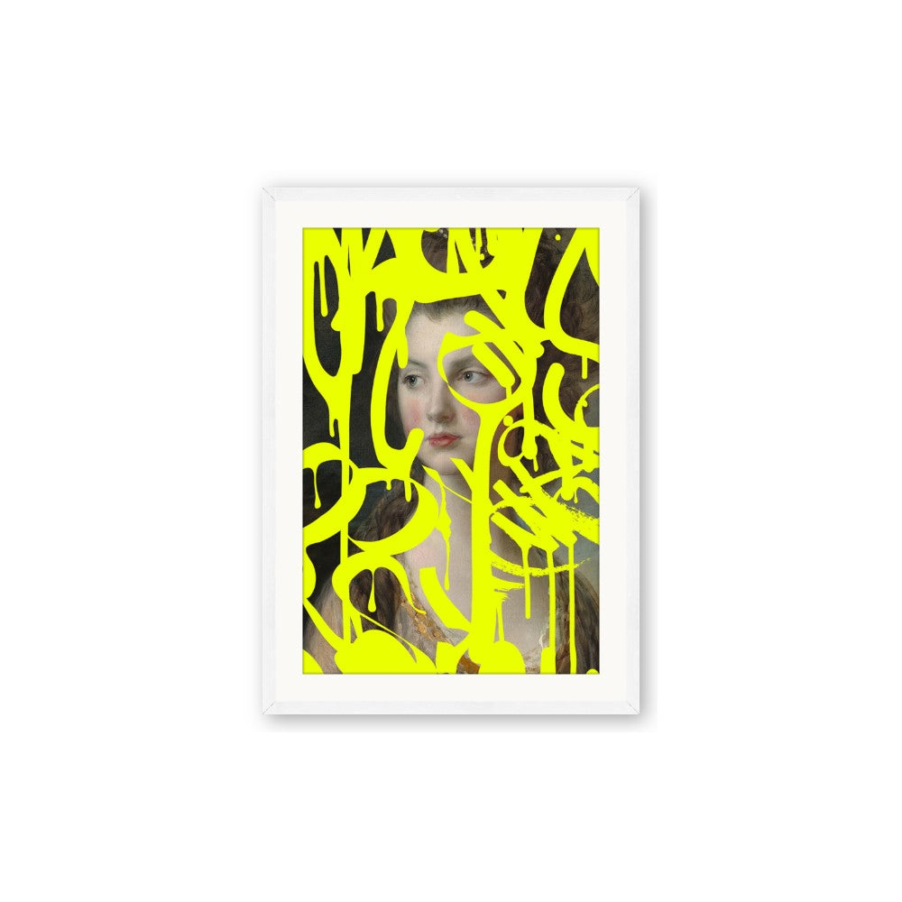 Neon Yellow Graffiti