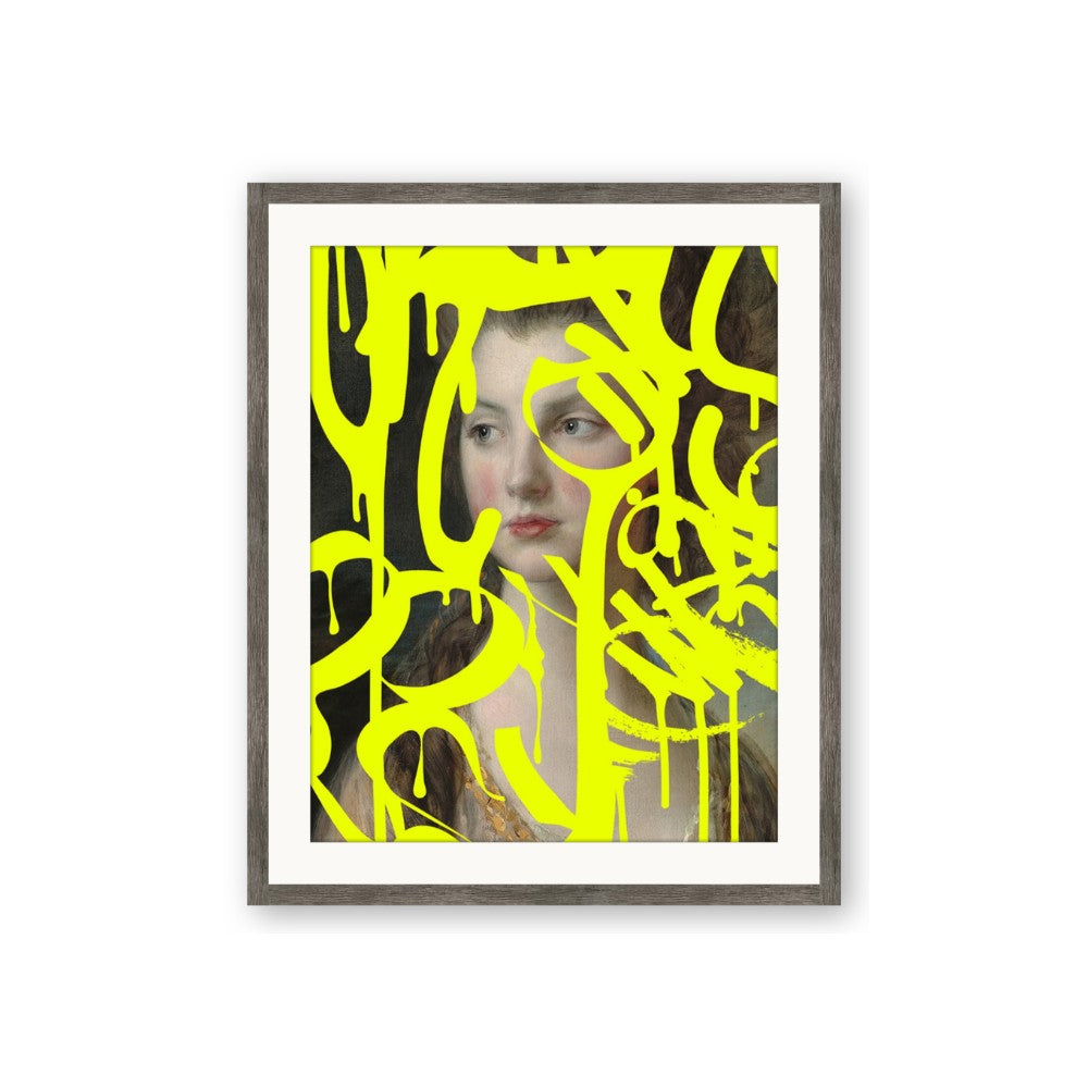 Neon Yellow Graffiti