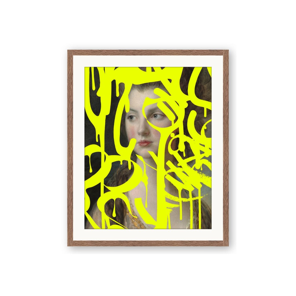 Neon Yellow Graffiti
