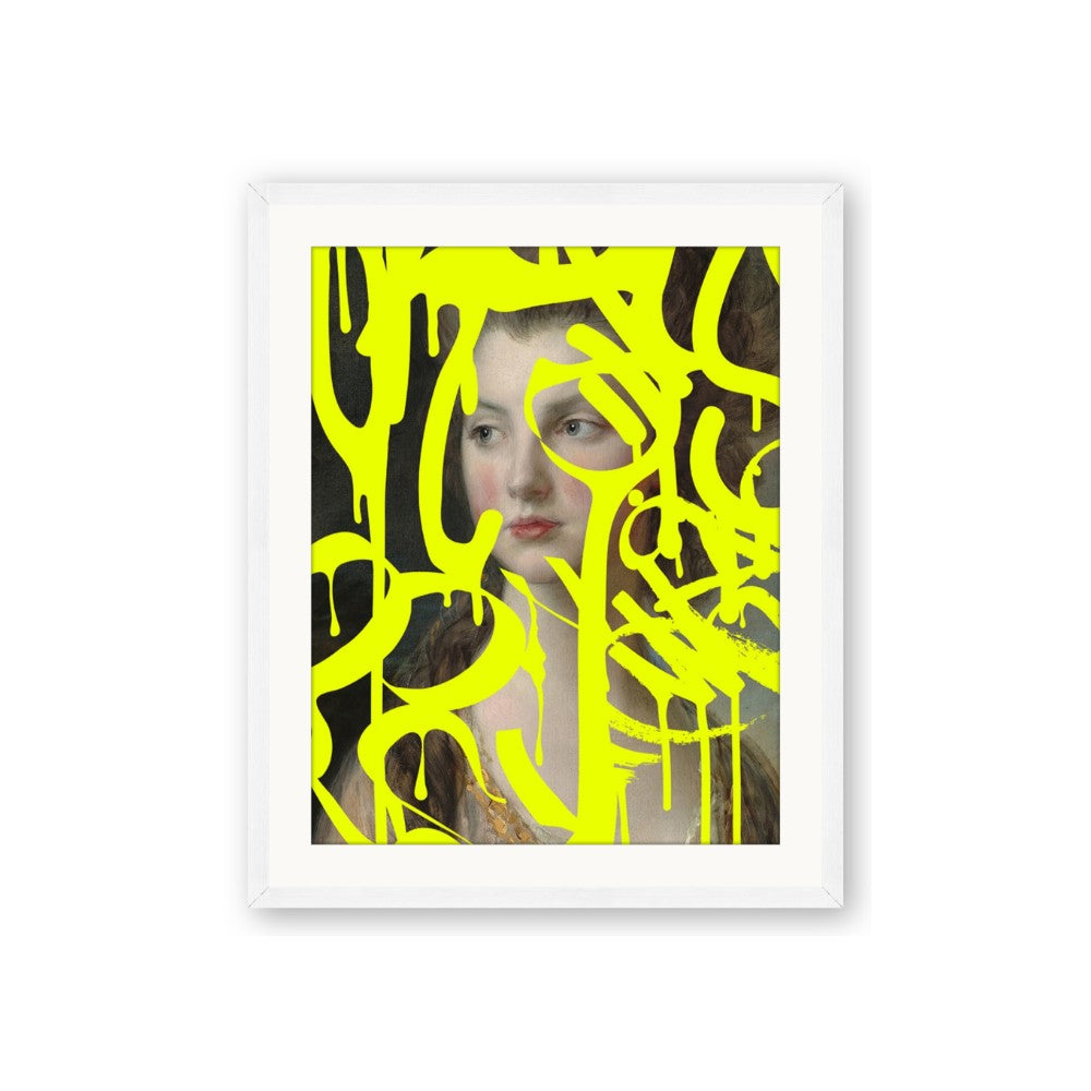 Neon Yellow Graffiti