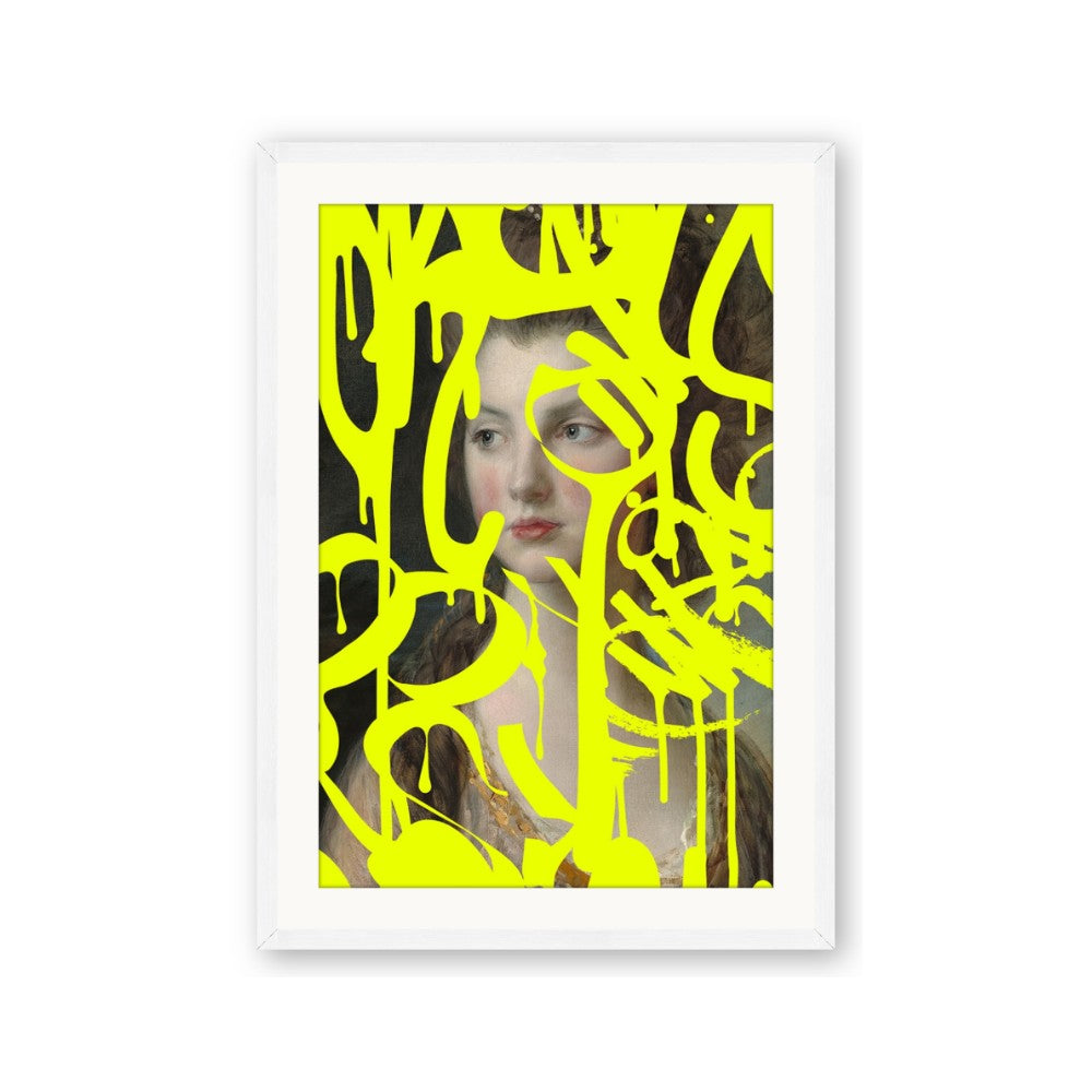 Neon Yellow Graffiti