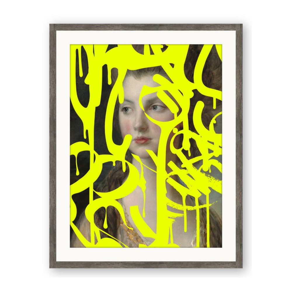Neon Yellow Graffiti