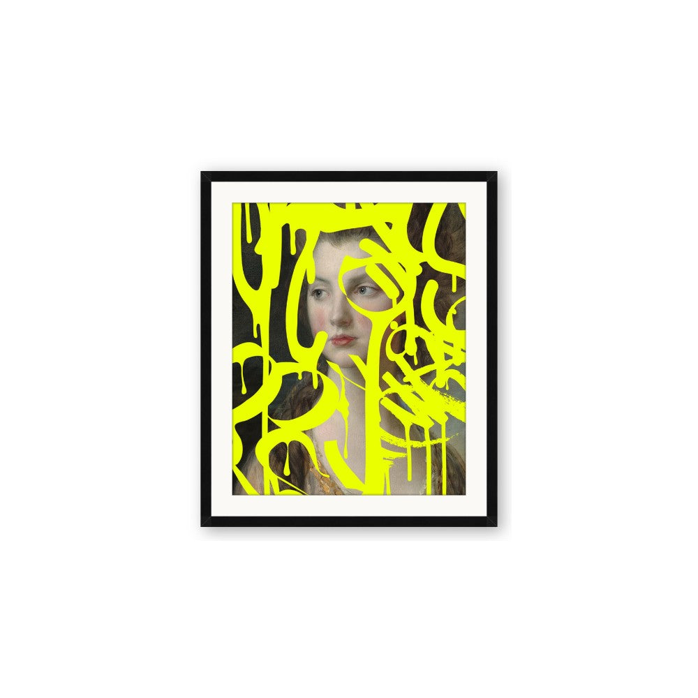 Neon Yellow Graffiti