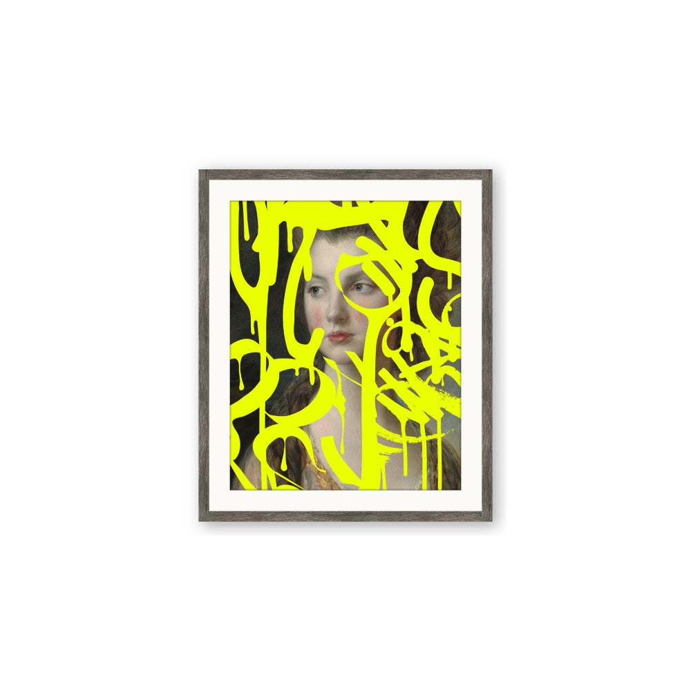 Neon Yellow Graffiti