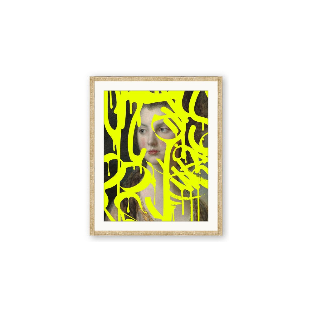 Neon Yellow Graffiti