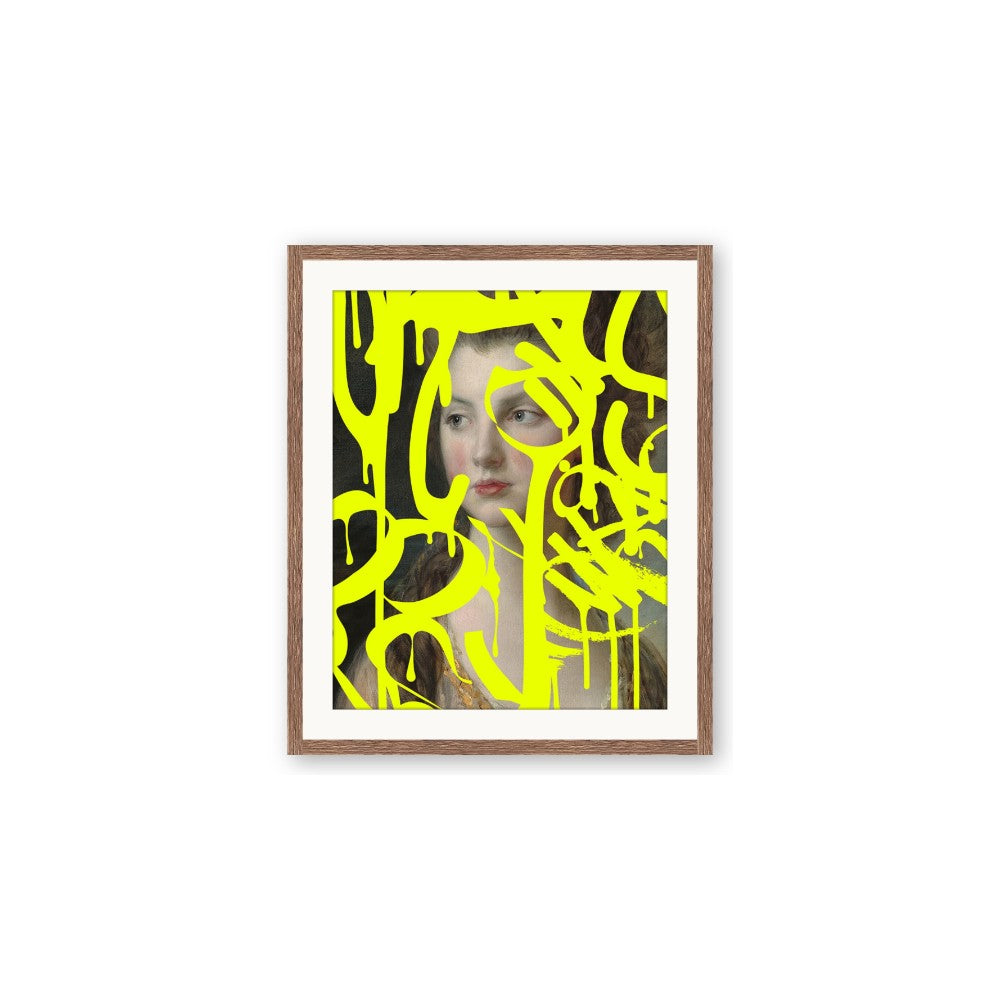 Neon Yellow Graffiti