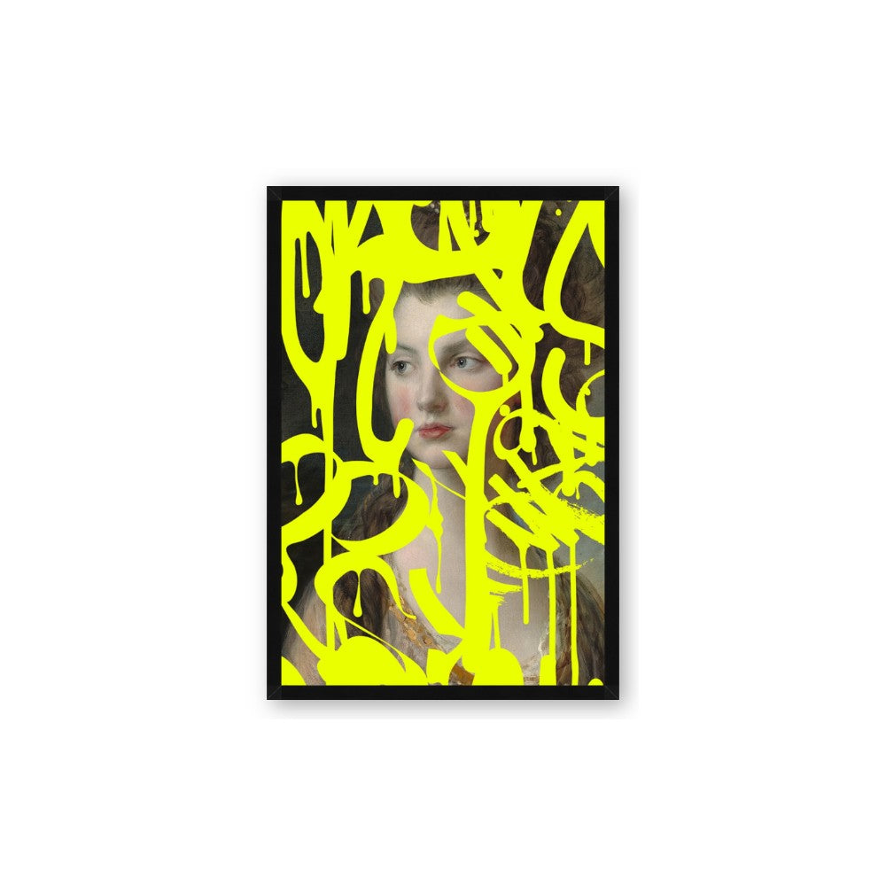 Neon Yellow Graffiti