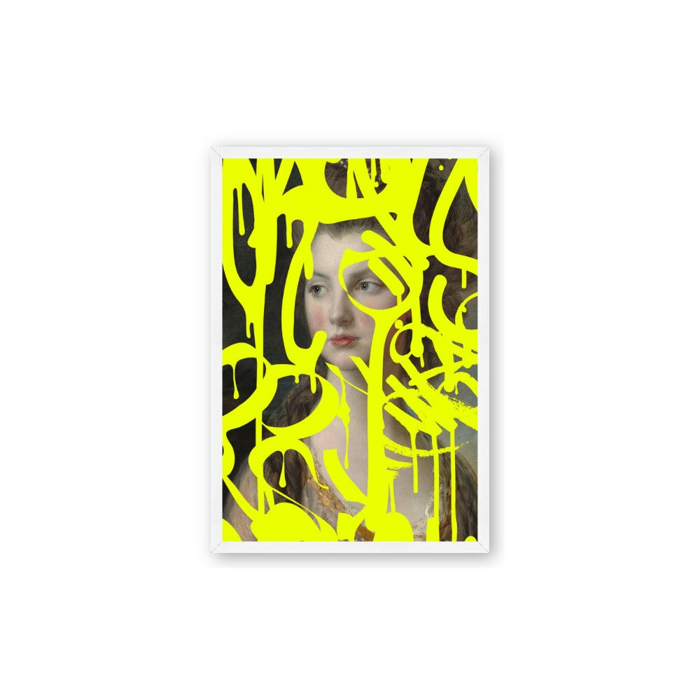 Neon Yellow Graffiti