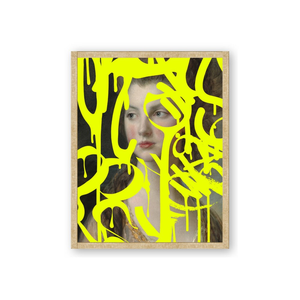 Neon Yellow Graffiti