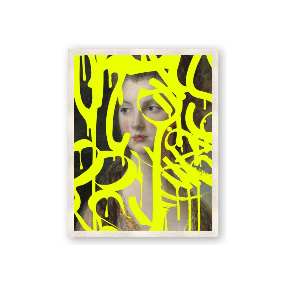 Neon Yellow Graffiti