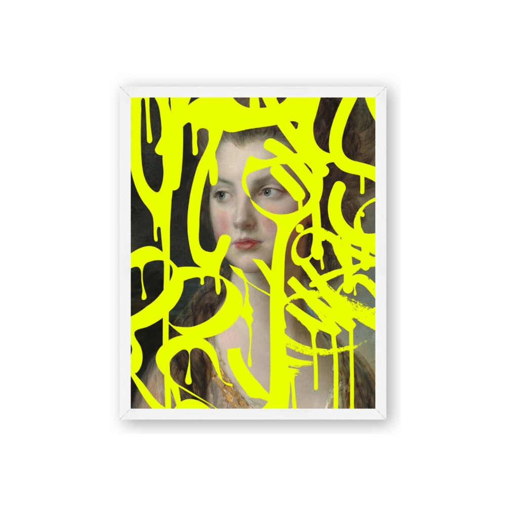 Neon Yellow Graffiti