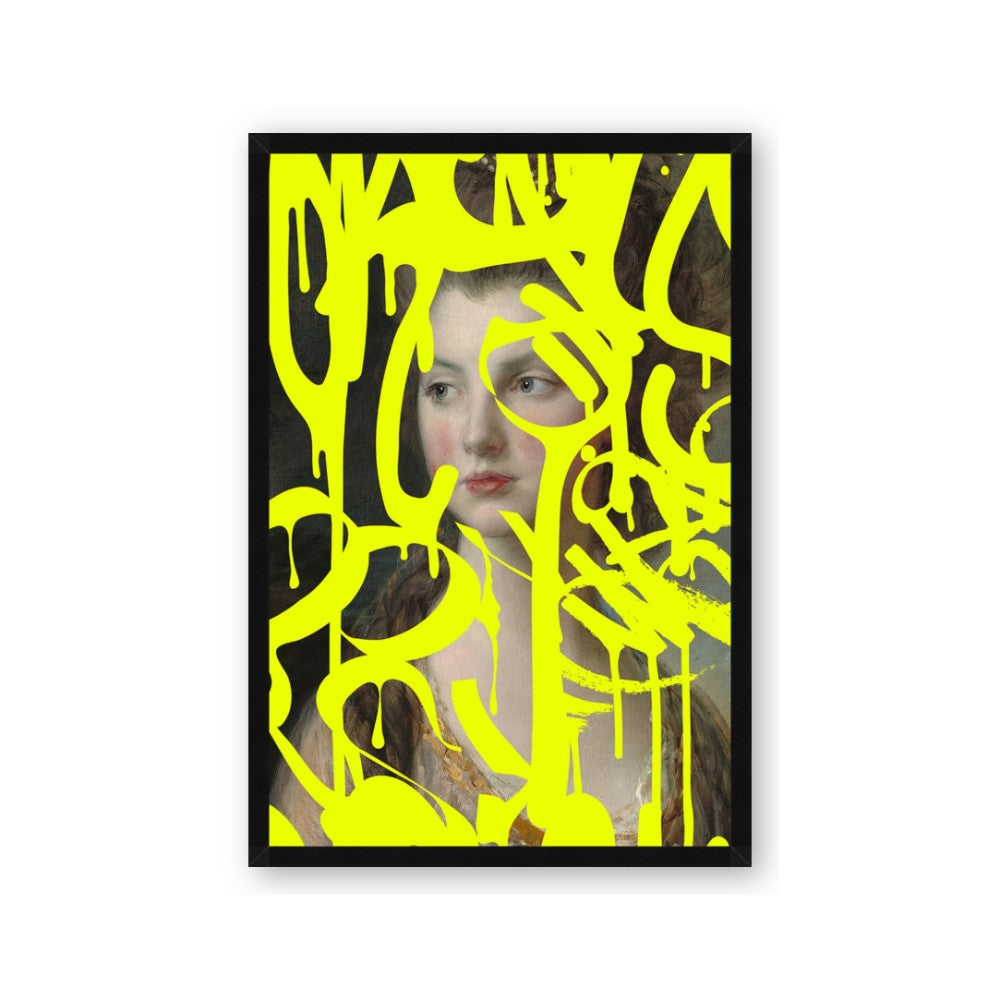 Neon Yellow Graffiti