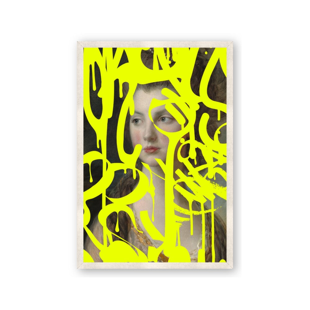 Neon Yellow Graffiti