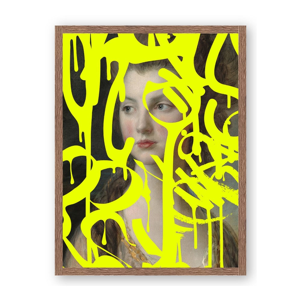 Neon Yellow Graffiti