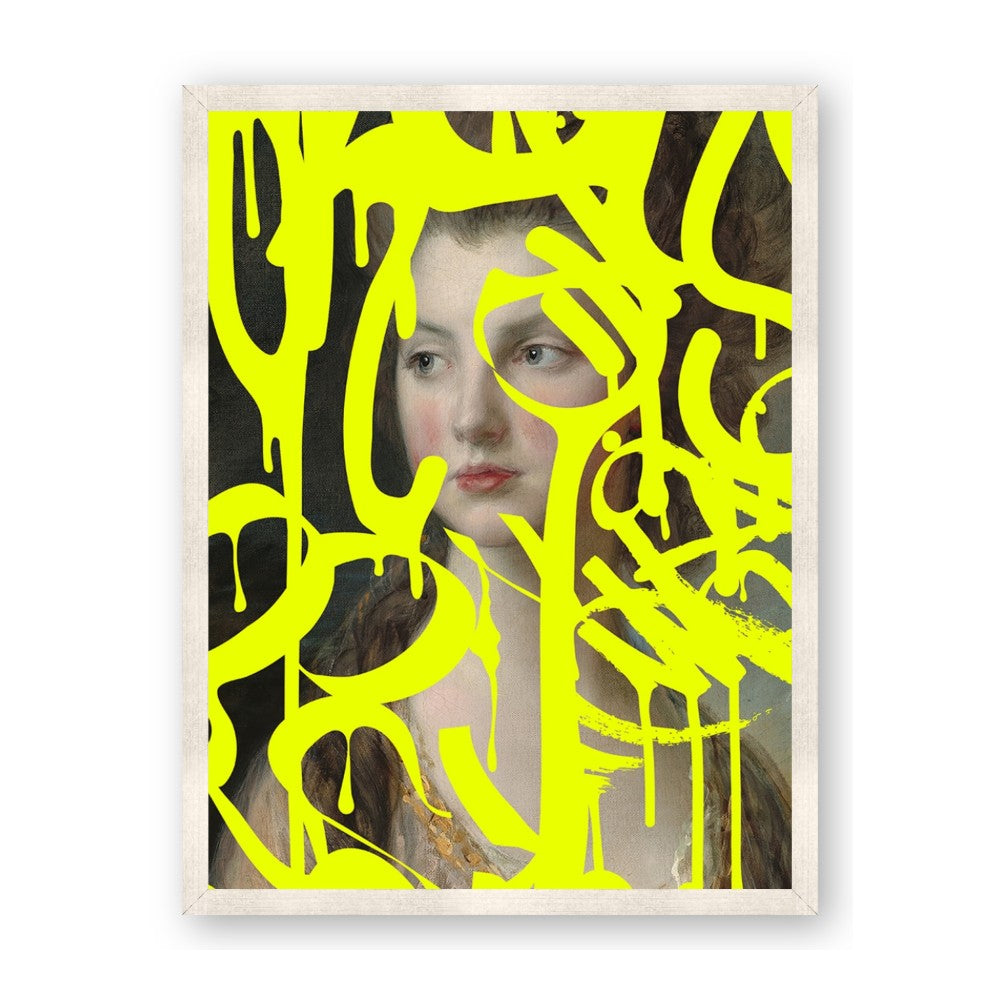 Neon Yellow Graffiti