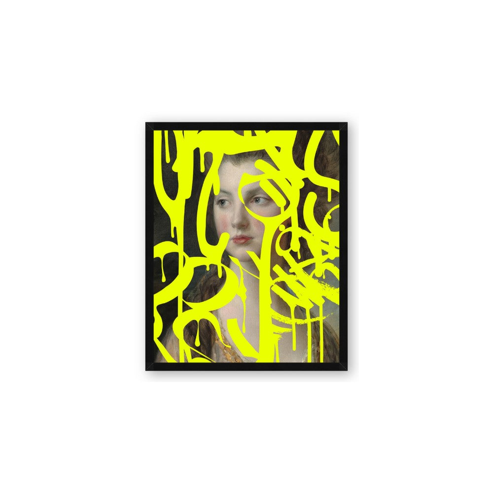 Neon Yellow Graffiti
