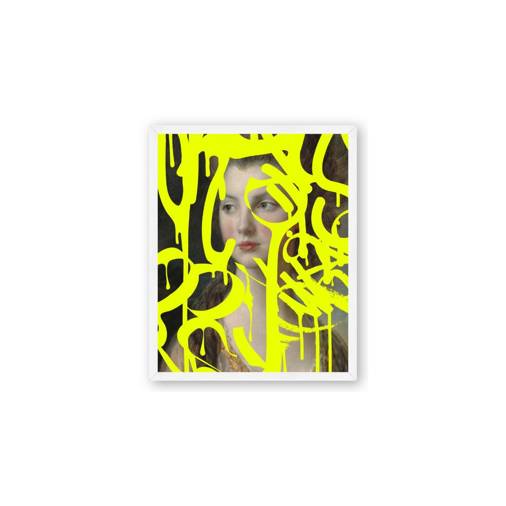 Neon Yellow Graffiti