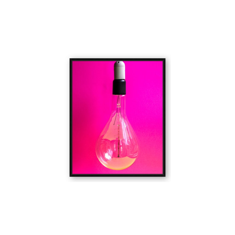 Hot Pink Light Bulb