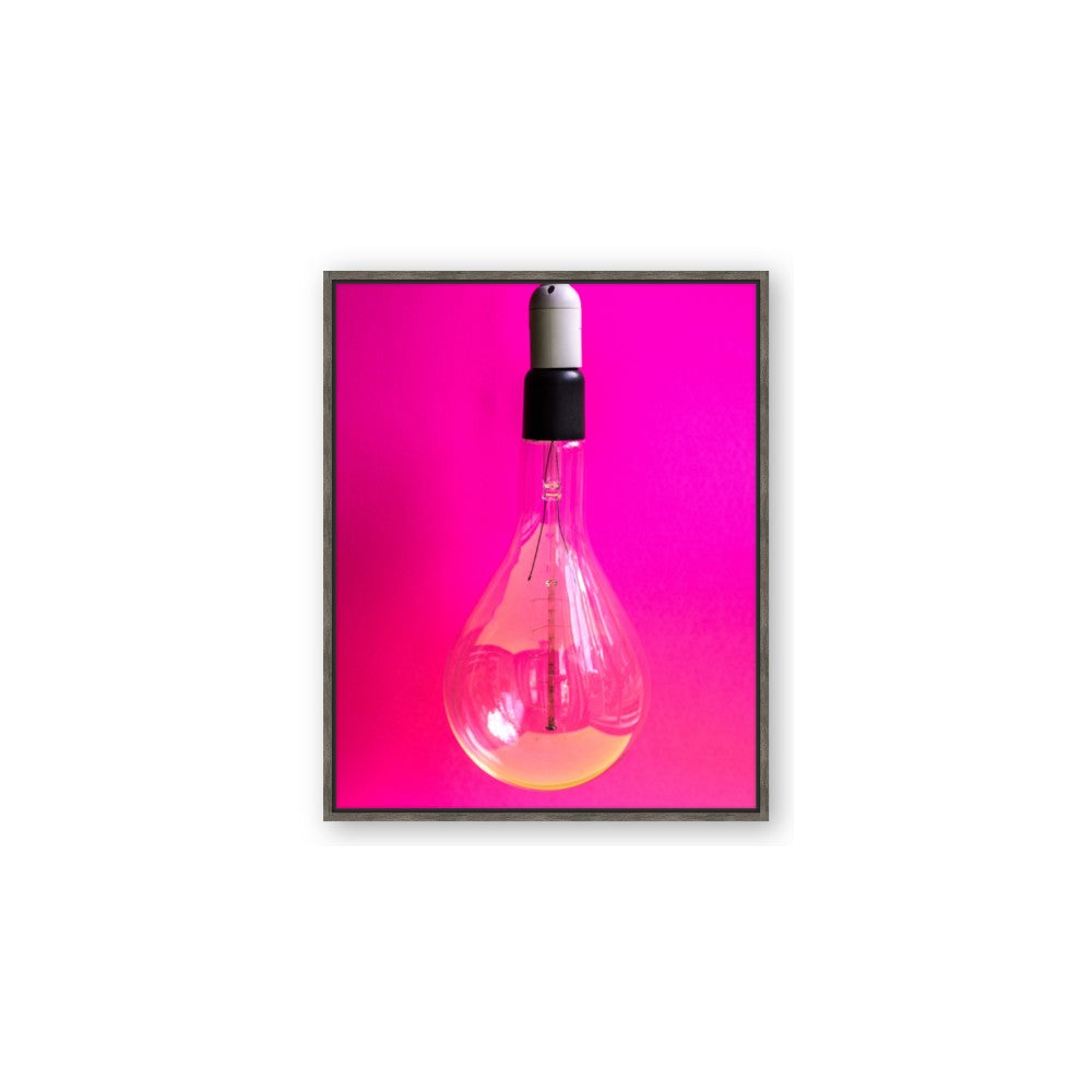 Hot Pink Light Bulb